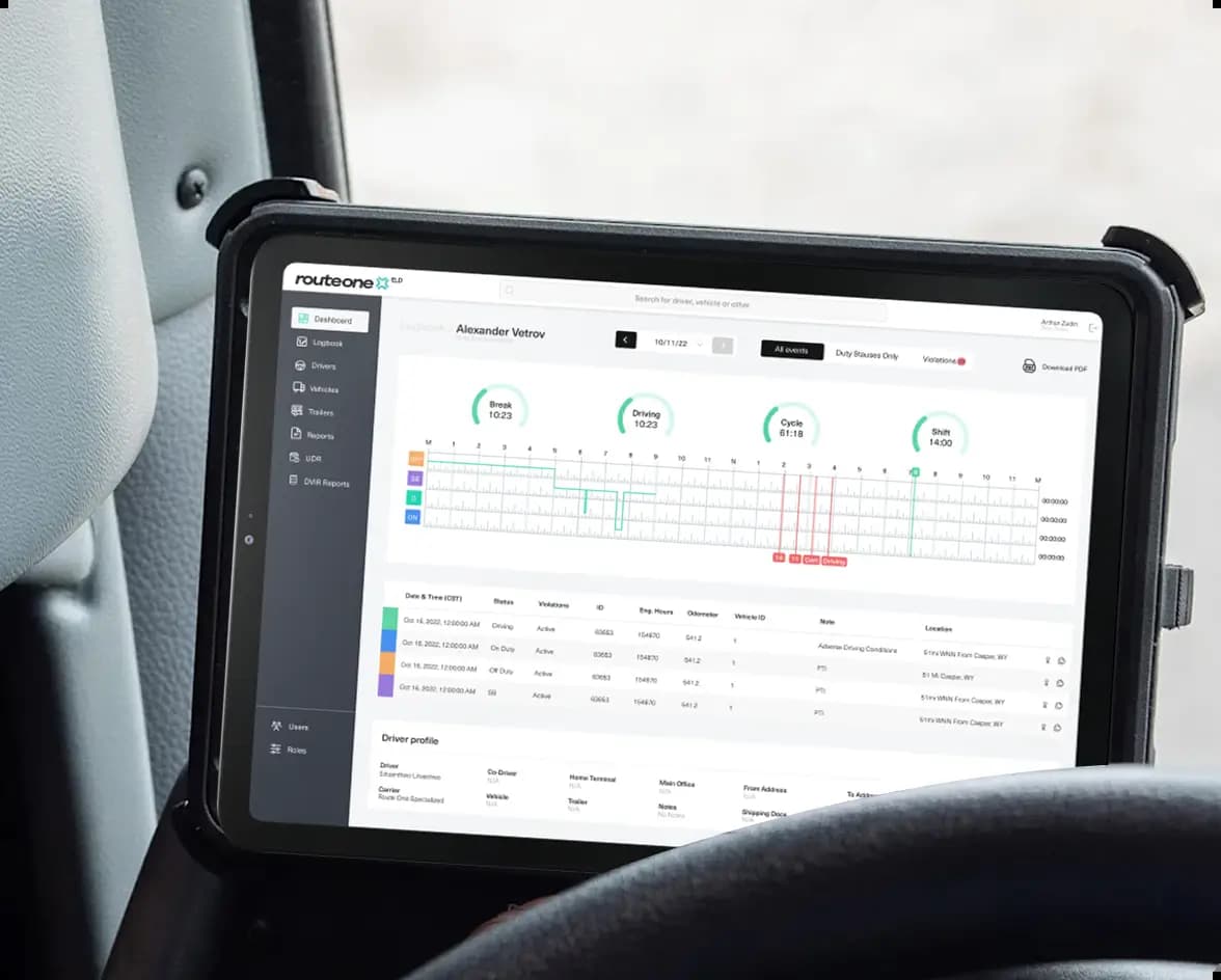eld app interface